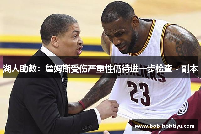 湖人助教：詹姆斯受伤严重性仍待进一步检查 - 副本